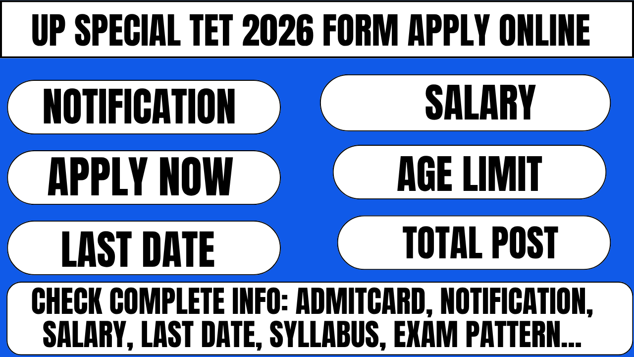 UP Special TET 2026