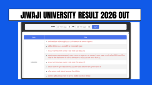 Jiwaji University Result 2026