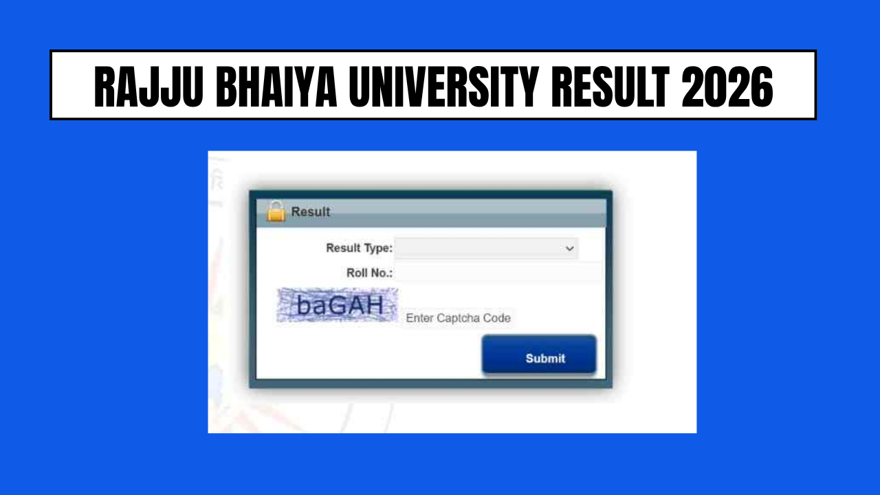 Rajju Bhaiya University Result 2026